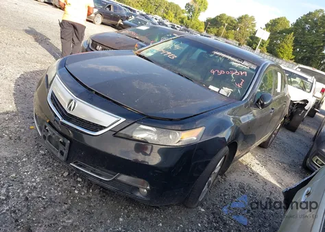 2012 Acura Tl 3.5 from USA, damaged, VIN 19UUA8F27CA004973
